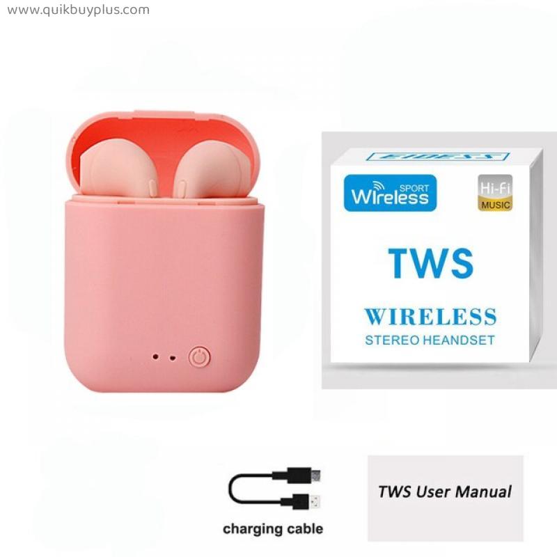 Écouteurs bluetooth étanches, oreillettes de sport, pour Huawei Iphone OPPO Xiaomi music, TWSMini-2wirelessearphones