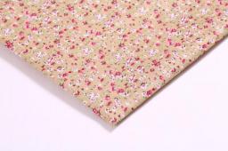 1 Pc Polyester Floral Poplin Fabric By Meter DIY Handmade Sewing Patchwork Material Tablecloths Curtain Home Decoration