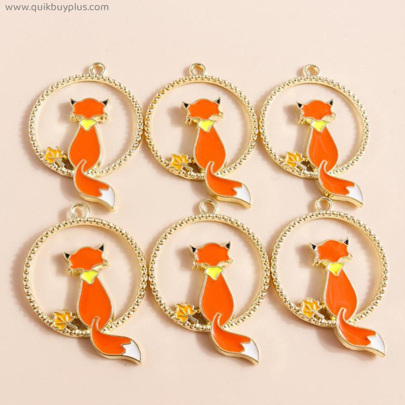 10 Pcs Enamel Milk Charms for Jewelry Making Cartoon Animal Charms Necklaces Earrings Accessories
