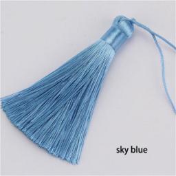 10pcs Polyester Silk tassels Handmade Hanging Tassels for crafts for Jewelry Making DIY  Home Decor Sewing Curtains Accessories