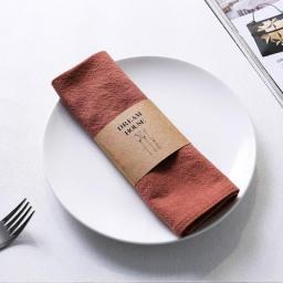 12 Pcs Table Napkins For Party Wedding Catton Napkins Western Placemats