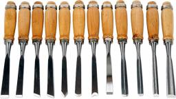 12-piece Woodworking Chisel Tool Set, Professional Wood Carving Hand Chisel Kit DIY Sharp Woodworking Carving Tool, Beginner Carving Chisel, Used For Wood Carving, Flower Carving, Root Carving
