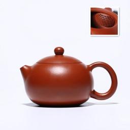 170ml Authentic Yixing Purple Clay Teapots Raw Ore Zhu Mud Xishi Tea Pot Household Ball Hole Filtration Tea Kettle Zisha Teaware
