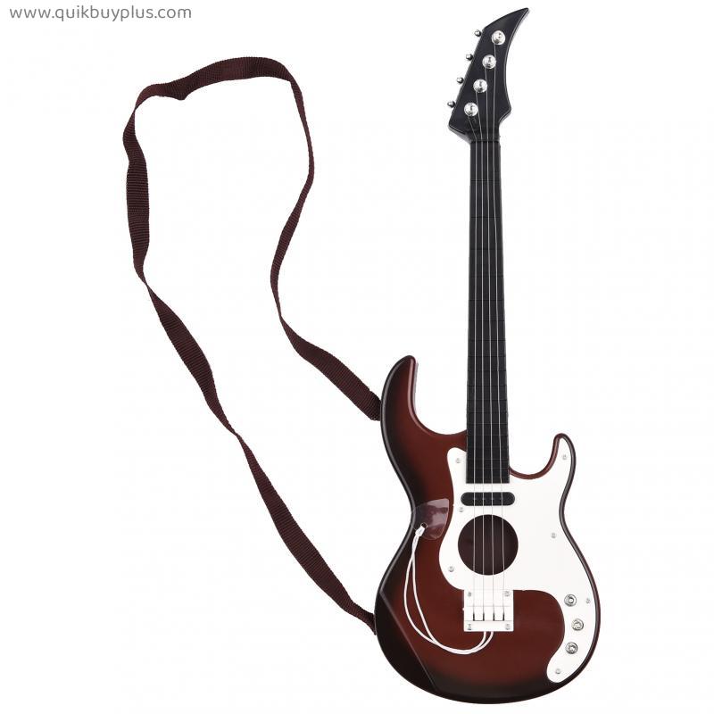 19 polegadas crianças simulação baixo guitarra 4-string mini instrumento musical educacional guitarra baixo brinquedo para crianças iniciantes