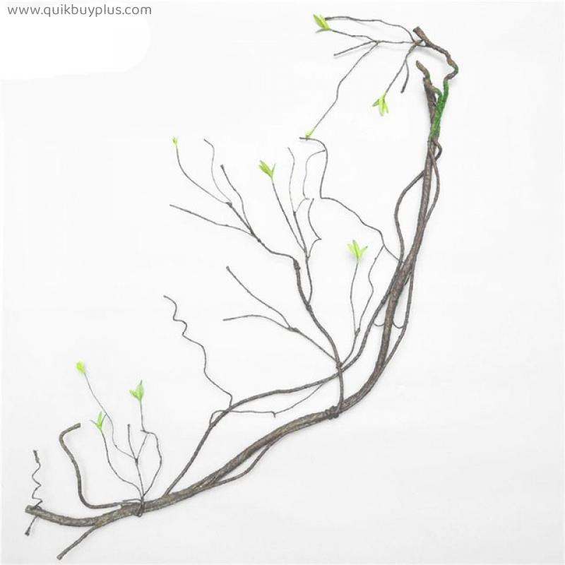 1pc 90cm fake Tree branches Rattan Kudo Artificial Flower Vine For Home Hotel Wedding Decoration