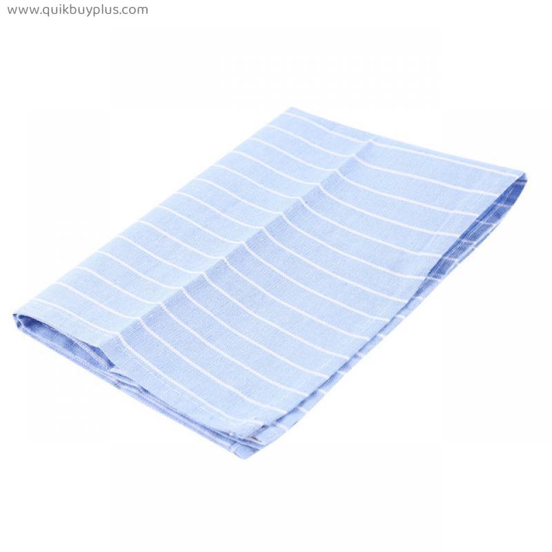 1pc Cotton Linen Cloth Table Napkin Placemat Heat Insulation Mat Striped Napkin Fabric Table Placemats Background 40x31cm