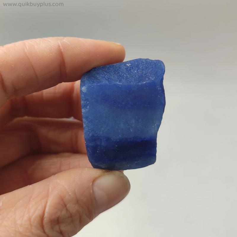 1pc Natural Blue Aventurine Raw Stone Rough Quartz Crystal Reiki Healing Chakra Specimen Mineral Home Room Decoration Energy