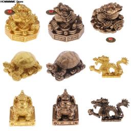 1pc Resin Lucky Kylin Figurines Miniatures Desk Ornaments Feng Shui Decor Fortune Wealth Lucky Gifts