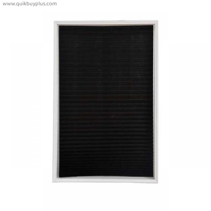 1pc Self-Adhesive Windows Blinds Half Blackout Curtains For Bathroom Balcony Shades For Living Room Window Home Door Decor