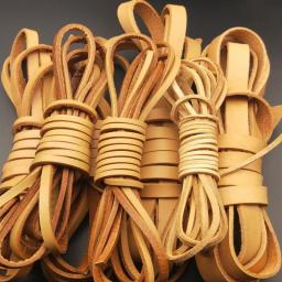 2/3/4/5/6/8/10/12/15/20mm Flat Genuine Cow Leather Cord Bracelet Necklace Jewelry Findings Leather Rope String For DIY Making