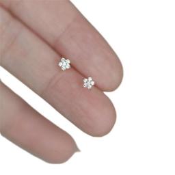 2 pairs Five-pointed Star Earrings Women Simple Fashion Wedding Accessories
