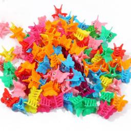 20/50 Mixed Color Butterfly Hair Clips Grip Claw Barrettes Mini Clamps Jaw Hairpin Headdress Hair Styling Accessories Tool