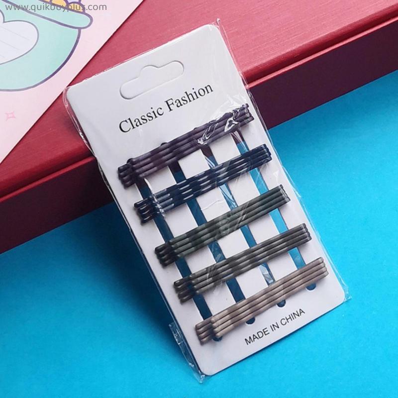 20/50Pcs/Pack Hair Clips Hairpins Women Bobby Pins Hairgrip Barrettes Hairclips Simple Candy Color Hair Styling Accessories Sets