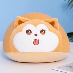 20~40cm Soft Round Ball Black Cat Shaped Soft Plush Pillows Doll Lovely Dog Animal Stuffed Toys Girls Birthday Gifts