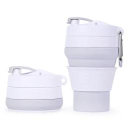 2019 Portable Silicone Kids Water Bottle Retractable Folding Coffee Outdoor Travel Drinking Collapsible Sport Drink Kettle Gift