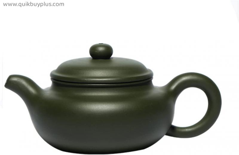 250ml Classic Yixing Purple Clay Teapot Raw Ore Green Mud Antique Tea Pot Zisha Filter Beauty Kettle Household Chinese Tea Set
