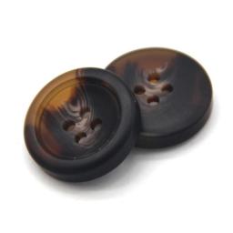25mm 28mm Large Resin Horn Buttons For Garment Coat Sweater Men Suit Handmade Decorative DIY Crafts Sewing Accessories Wholesale