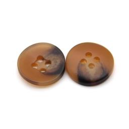 28mm Large Resin Imitation Horn Pattern Buttons For Clothes Brown Suit Coat Windbreaker Decorative Sewing Accessories Wholesale