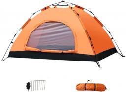 3~4 People Large Outdoor Camping Tent Windproof, Shade And Rainproof Easy To Install Suitable For Hiking Mountaineering Picnic