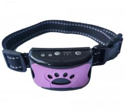 3 In 1 Anti Bark Dog Collar Over Barking Device Safe And Harmless Anti Bark Training Collar (purple)