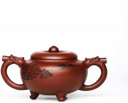 300ml Classic Yixing Raw Ore Purple Clay Teapot Kung Fu Tea Set Tea Ceremony Accessories Home Drinkware Gift Packaging