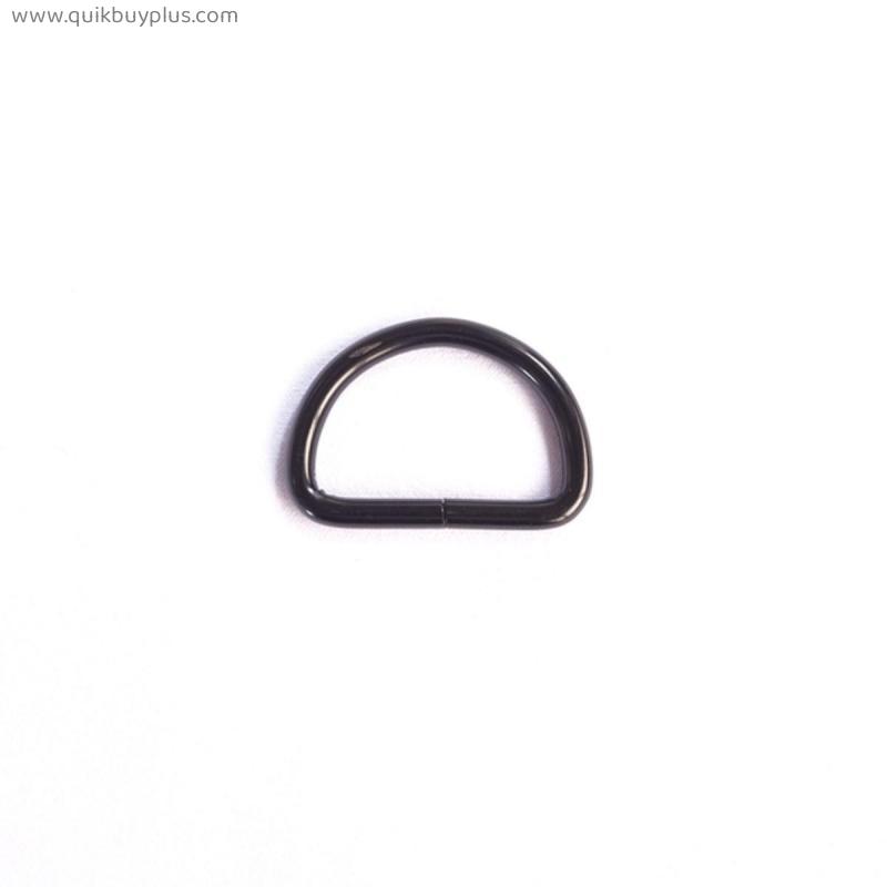 30mm Metal Non-Welded Nickel Plated Hardware D Ring For Garment Luggage Backpack Dog Collar-Strap DIY Accessory 8 Colours