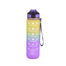 32OZ Portable Water Bottle Motivational Sports Water bottle with Time Maker Leak-proof Cup for Outdoor Sport Fitness BPA Free