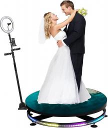 360 Photo Booth Machine For Parties, Weddings, Live Streaming, Photo Booth Stand Can Create Dynamic Photos, Live Out Your Wildest Fantasies, Automatic Slow Motion For Weddings