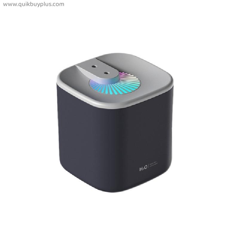 3L Mute and Large-Capacity Dual Spray Humidifier Smart Timing Colorful Night Light for Office