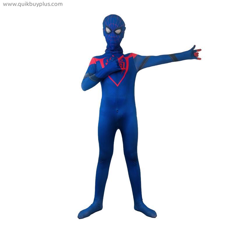 3d Spiderman Bodysuit kids Masquerade Cosplay Jumpsuit Christmas Superhero Costume birthday Party Fashion show Clothing breathable Lycra onesuit