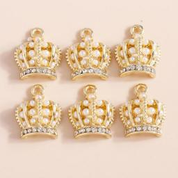 4 Pcs Crystal Charms Pendants Of Necklaces Bracelets Earrings Handmade Craft Jewelry Accessories