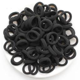 50/100Pcs High Elastic Hair Bands for Women Girls Black Hairband Rubber Ties Ponytail Holder Scrunchies Kids Hair Accessories
