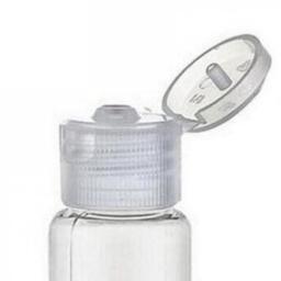 50pcs 10/30/50/100ml Plastic Shampoo Bottles Empty Transparent Plastic Pack Clamshell Water Bottle Clear Flip Top Cap Containers
