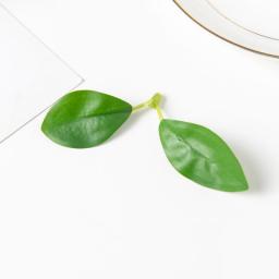 50pcs Artificial Flowers Plants Christmas Decorations for Home Garden Wedding Bridal Accessories Clearance Fake Magnolia Leaf