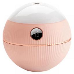 550Ml USB Air Humidifier With Projection Lamp Rechargeable 2000MAh Battery Wireless Essential Oil Aroma Diffuser White