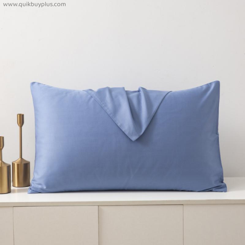 60 High Quality Egyptian Cotton Pillow Case Home Hotel Pillow Cover Brief Style Pillowcase 40x60 50x75