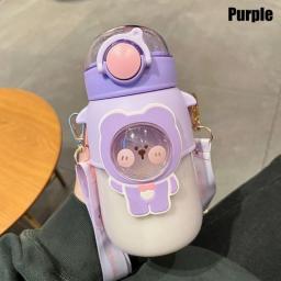 720ml Portable BPA Free Outdoor Travel Cute Cartoon Drinking Cup Sport Kettle Sport Water Bottle Leak Proof Mug