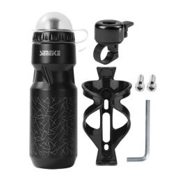 750ML Bike Water Bottle Holder Cage Screws Wrench Bells Set for Shimano Portable Bicycle Kettle Drink Bottle Cycling Accessories
