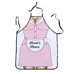 8 Colors Aprons Kitchen Personalized Digital Printed Sexy Funny Apron For Women Man BBQ Cleaning Cooking Apron Daily Home Use