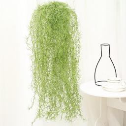 85cm Air Grass Green Plants Vine Hanging Rattan For Party Wedding Garden Home Wall Decoration Artificial Flower Plastic Grass