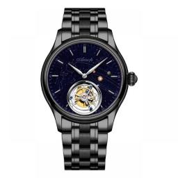 AESOP  Men's Mechanical Watch Flying Tourbillon Skeleton Watches For Men Wristwatch Man Male Clocks Mechanical Watch Luxury