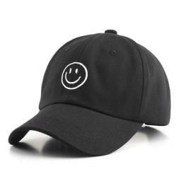 ANWEAR Good Quality Baseball Cap for Women and Men Fashion smiley Hats Casual Snapback Hat Cotton Cap Hip Hop Caps Unisex