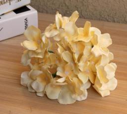 APRICOT Silk Flower Wedding Decoration Artificial Flowers Spring Vivid Big Hydrangea Photo Props Decoration 1pc free shipping