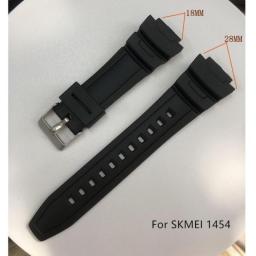 Adjustable Replacement Watch Strap Band Silicone Rubber Plastic Watchbands For SKMEI 1251 1025 1155 Sports Watches Accessories
