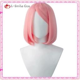 Anime Cosplay Haruno Sakura Wig Pink Cute Wig Haruno Sakura Heat Resistant Hair Wigs