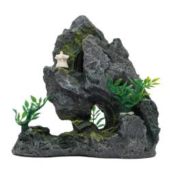 Aquarium Decoration Accessories Fish Tank Landscaping Artificial Decorative Rocks Simulation Rockery Decor Ornaments