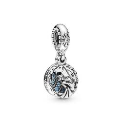 Authentic 925 Sterling Silver Charms Bead Frozen Elsa Dangle Charm Fit Pandora  Bracelets Women