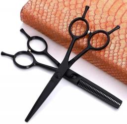 Barber Scissors Professional Hairdressing Thinning Scissors Set 440C Unique Screw Design Hair Scissors 6 Inch Salon Barbers Or Home Use