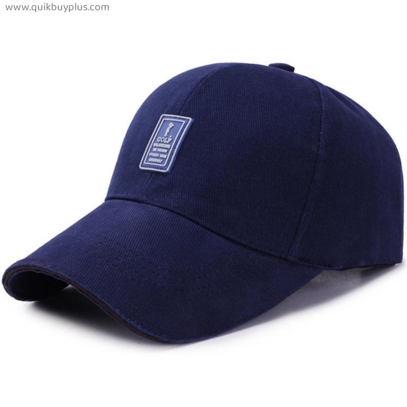 Baseball Cap for Men and Women Cotton Fashion Atmosphere Hat Cap Sports Style Sun Shading Solid Color Hat
