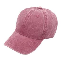 Baseball Cap Soft Top Hat Solid Color Curved Brim Hat Cowboy Sun Hat